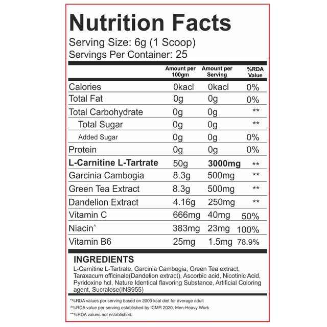 Redskull Carnimax / Carnivox (L-Carnitine) - Image 4