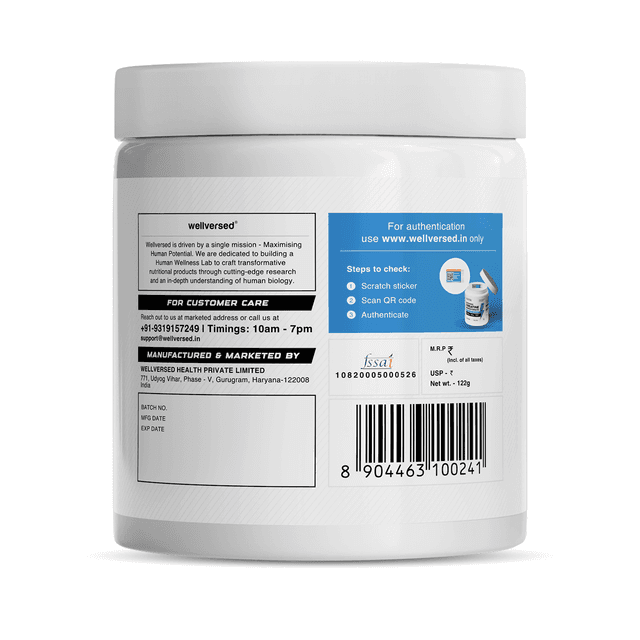Wellcore Micronised Creatine Monohydrate | Kiwi Kick (122g) - Image 2