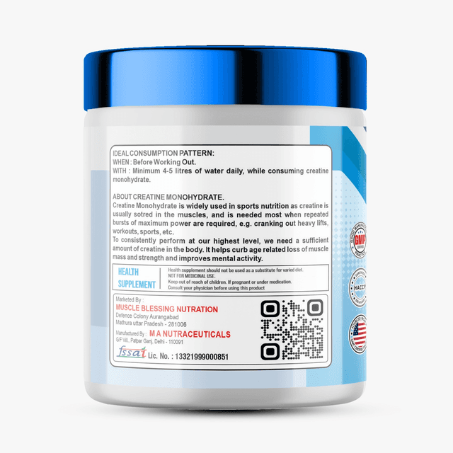Creatine Monohydrate - 250gm - Unflavour - Image 2