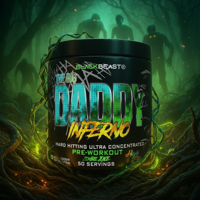 Black Beast The Big Daddy Inferno Pre-Workout - Zombie Juice - Image 11