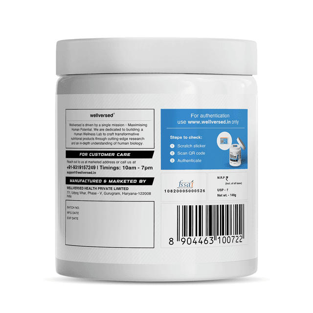 Wellcore Micronised Creatine Monohydrate | Lemon Lime (149g) - Image 2