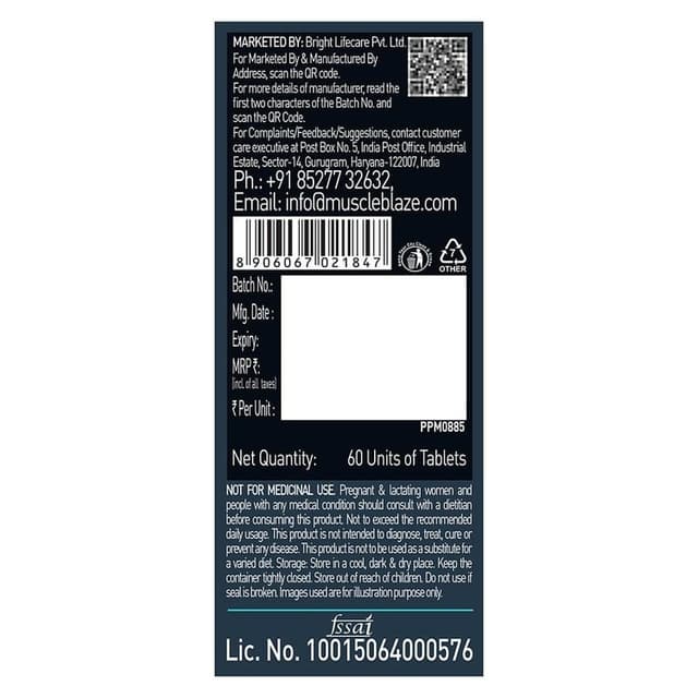 MuscleBlaze MB-VITE Daily Multivitamin - Image 2