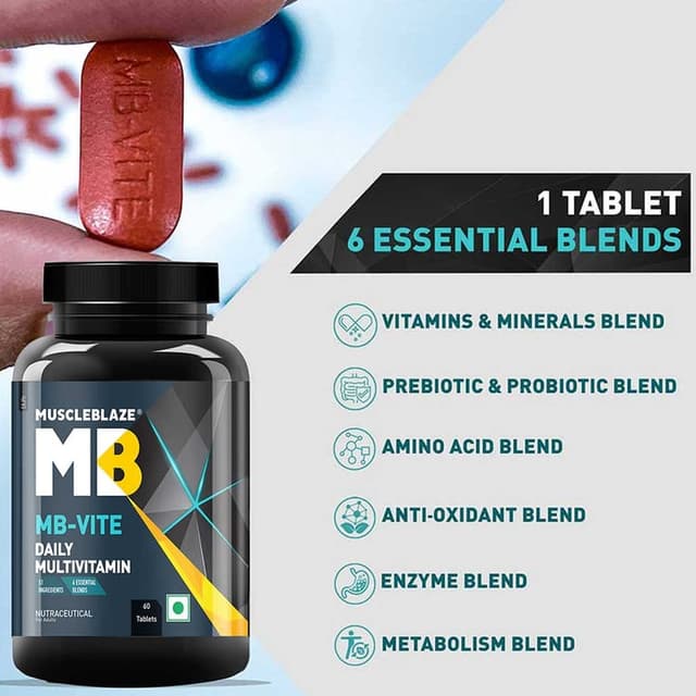 MuscleBlaze MB-VITE Daily Multivitamin - Image 7