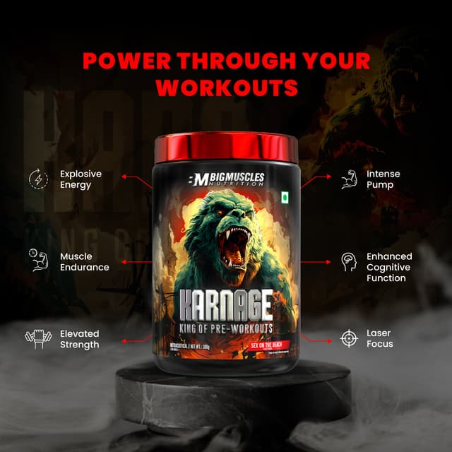 BigMuscles Nutrition Karnage - Watermelon Lime - Image 3
