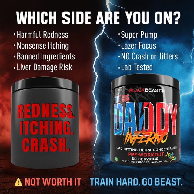 Black Beast The Big Daddy Inferno Pre-Workout - Zombie Juice - Image 19